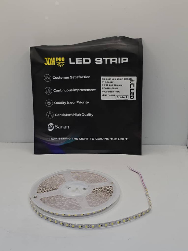 نوار LED SMD زیگزاگ 12 ولت | تراکم 120 | سفید